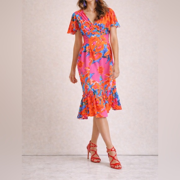 RENVY Neon Coral Sandals - Picture 14 of 14